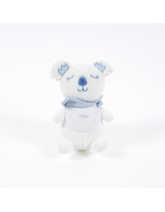 PELUCHE KOALA PARA BORDAR AZUL